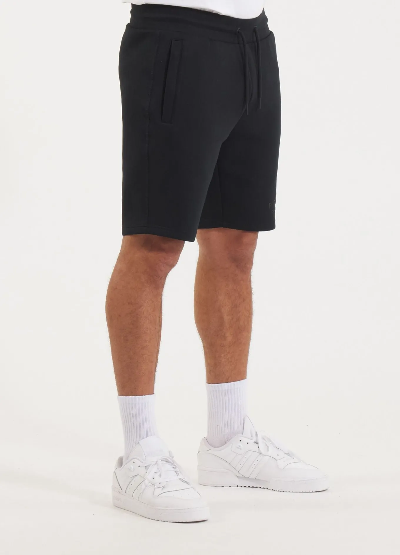 Men's sweat shorts SAMPSON - Black