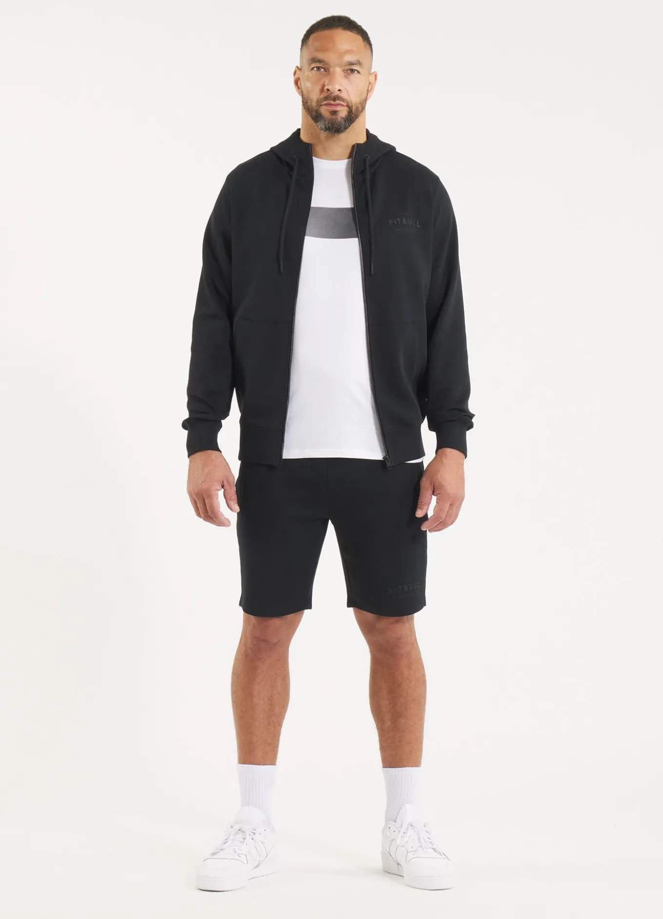 Men's sweat shorts SAMPSON - Black