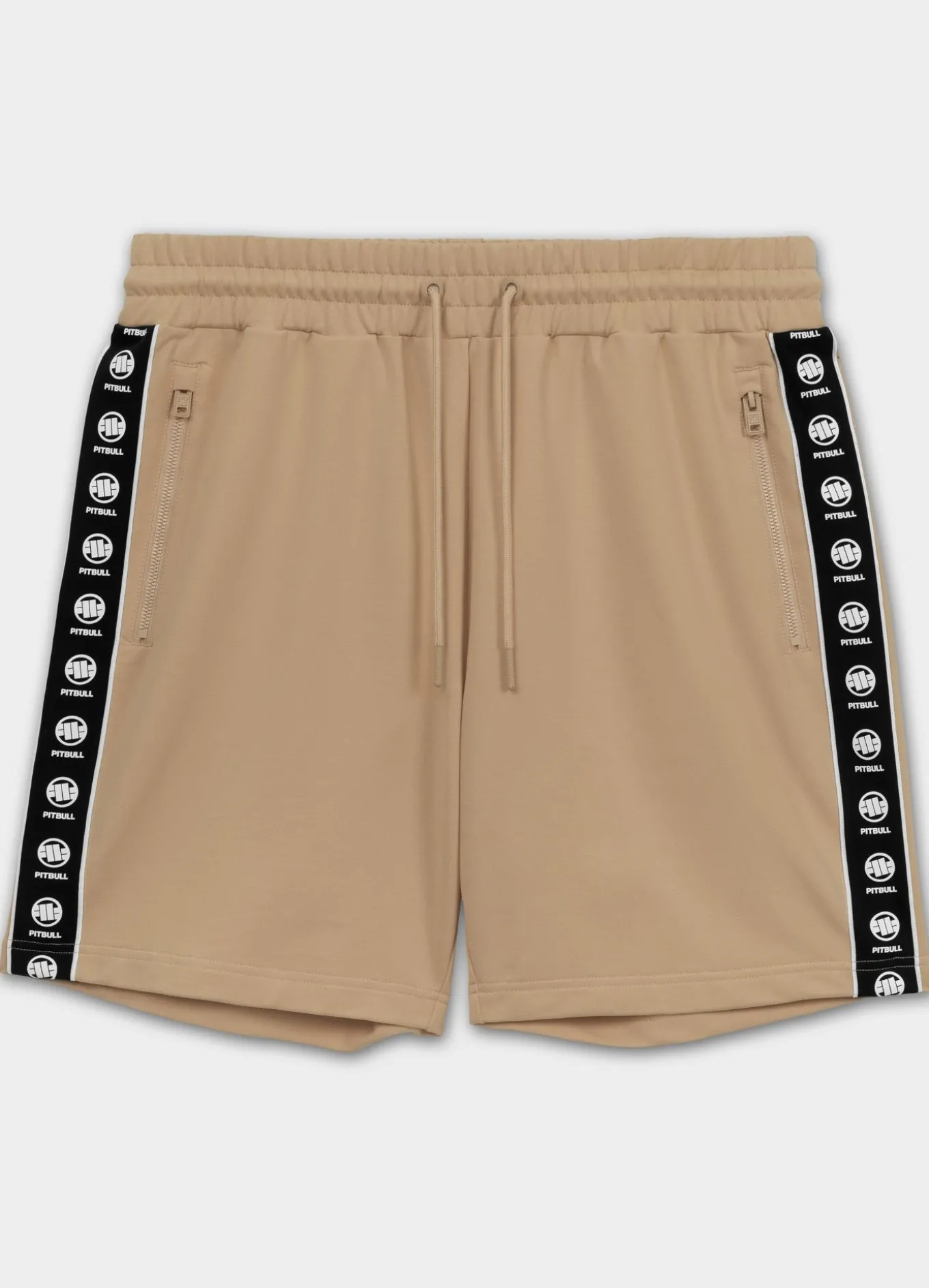 Men's sweat shorts TAPE NUGGET - Pale sand
