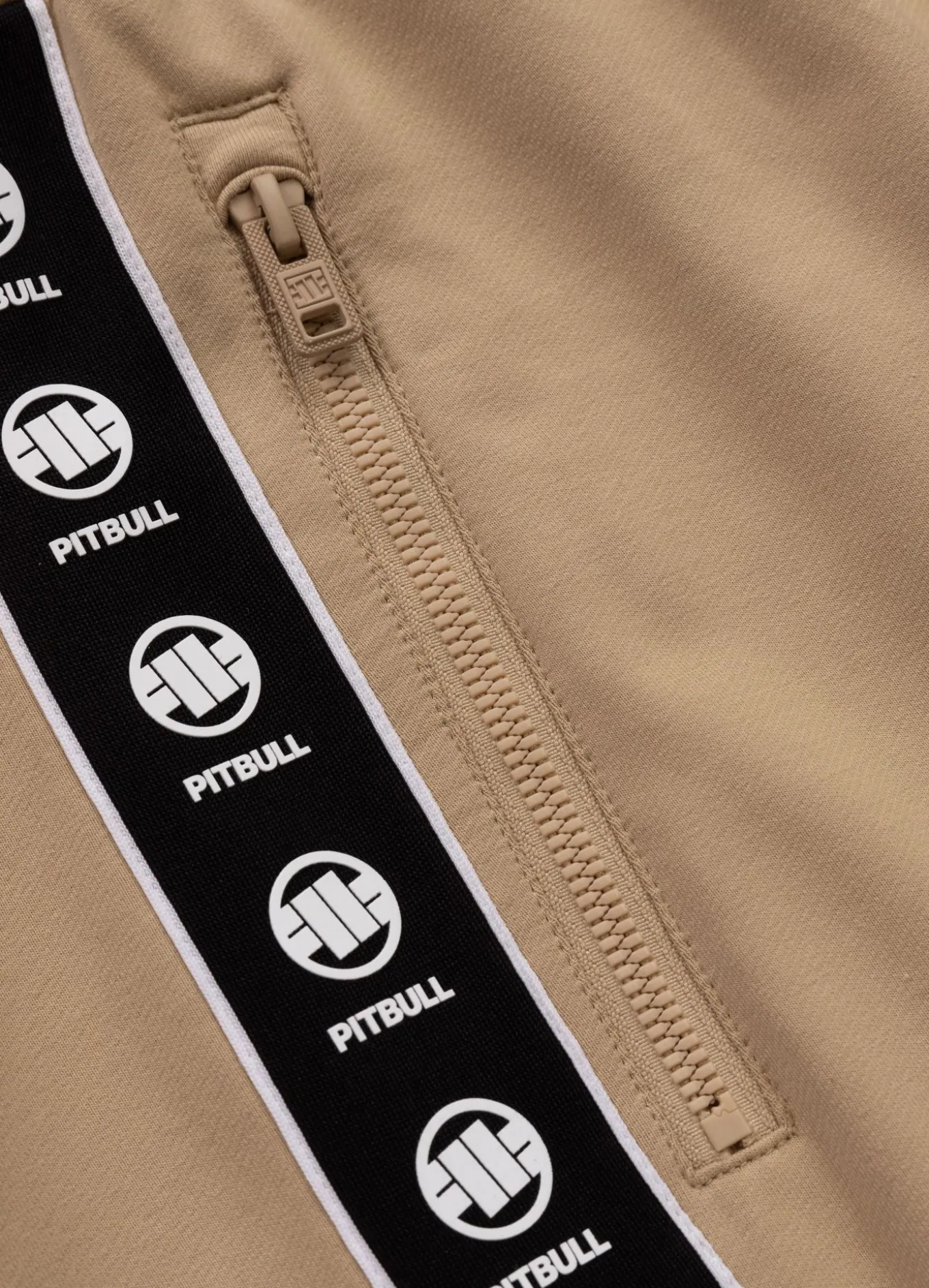 Men's sweat shorts TAPE NUGGET - Pale sand