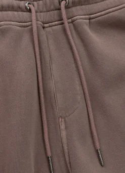 Men's Sweat shorts Washed Lancaster II - Burgundy