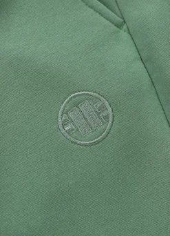 Men's Sweat shorts Washed Lancaster II - Sage green