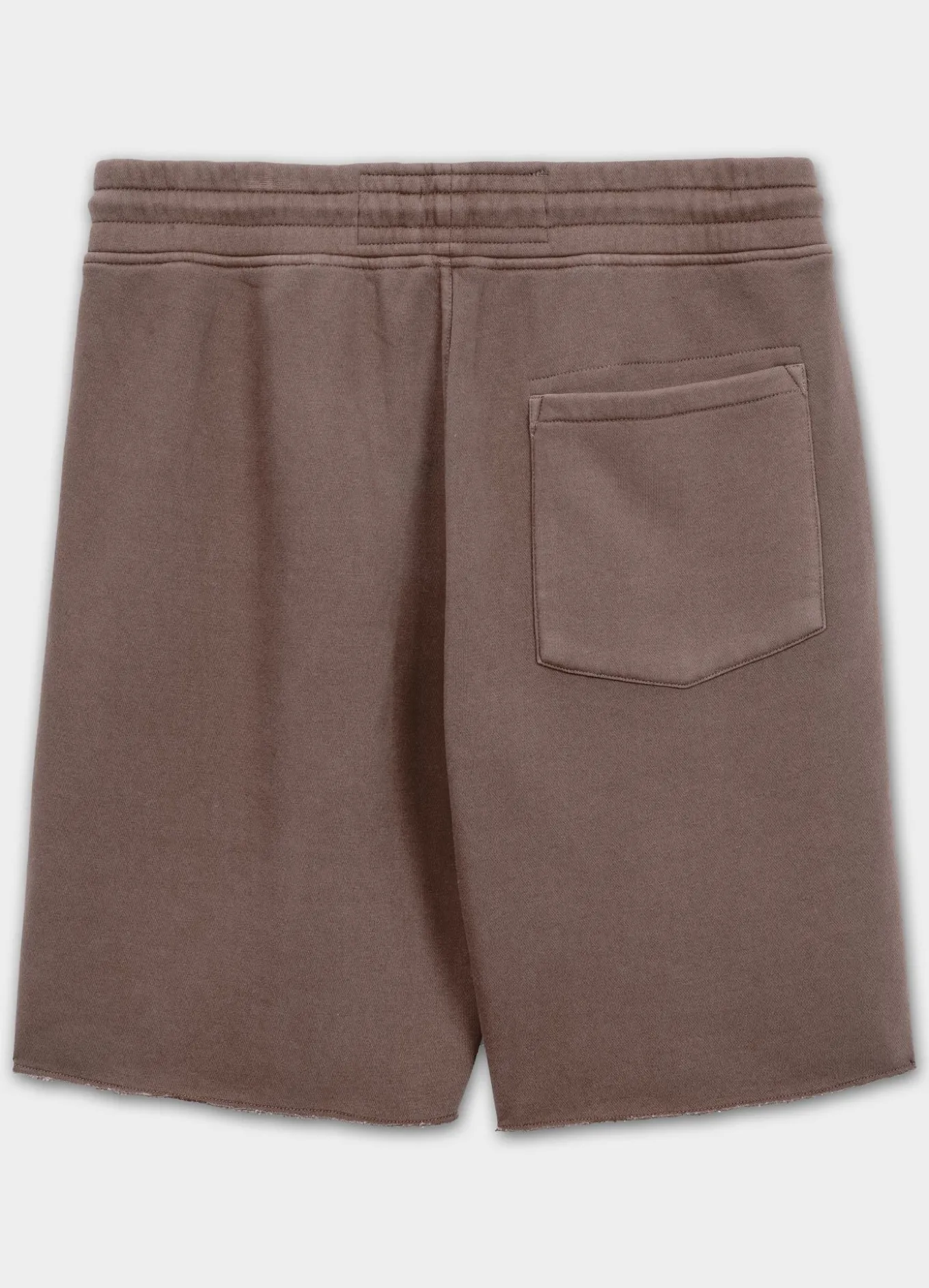 Men's Sweat shorts Washed Lancaster II - Burgundy