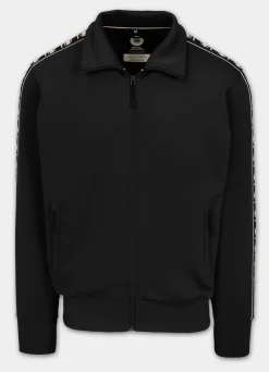 Men's Sweatjacket Oldschool POWERS - Black