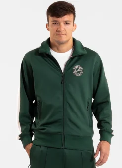Men's Sweatjacket Oldschool SAN DIEGO CA - Green