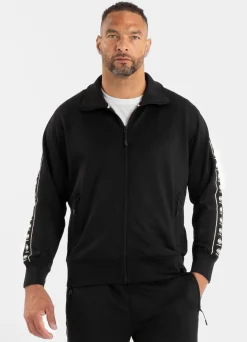 Men's Sweatjacket Oldschool POWERS - Black