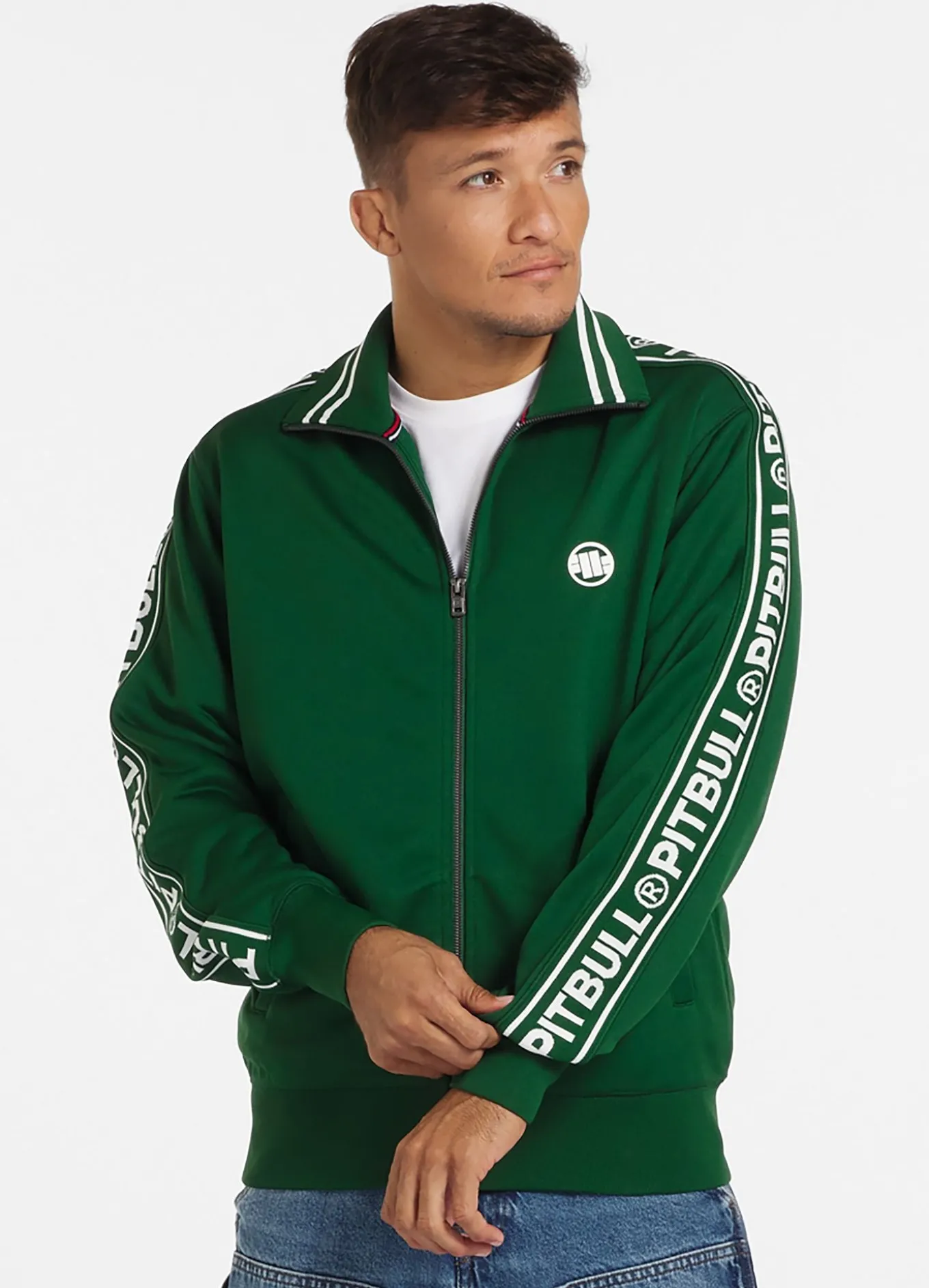 Men's Sweatjacket Oldschool Tape Logo