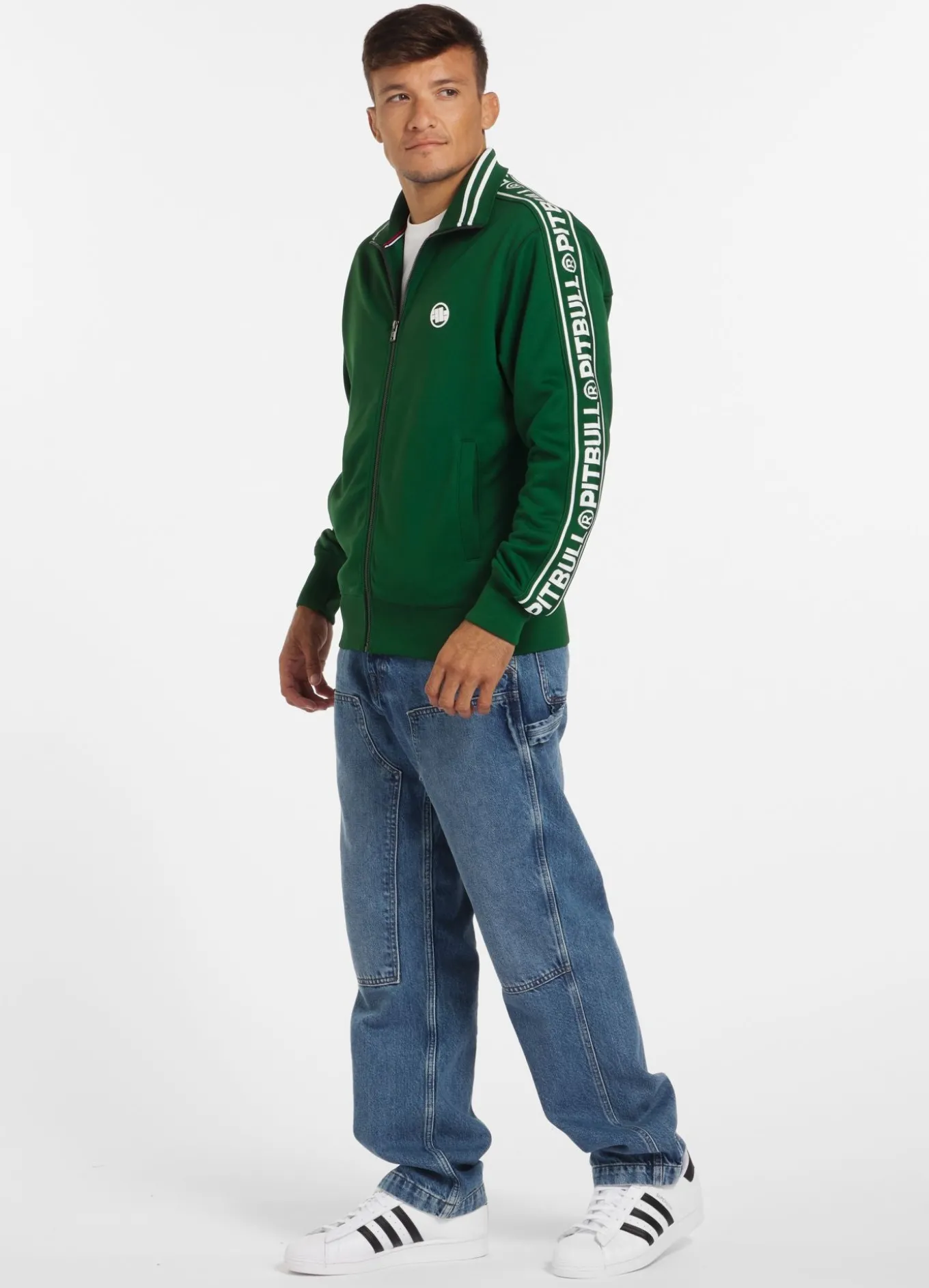 Men's Sweatjacket Oldschool Tape Logo