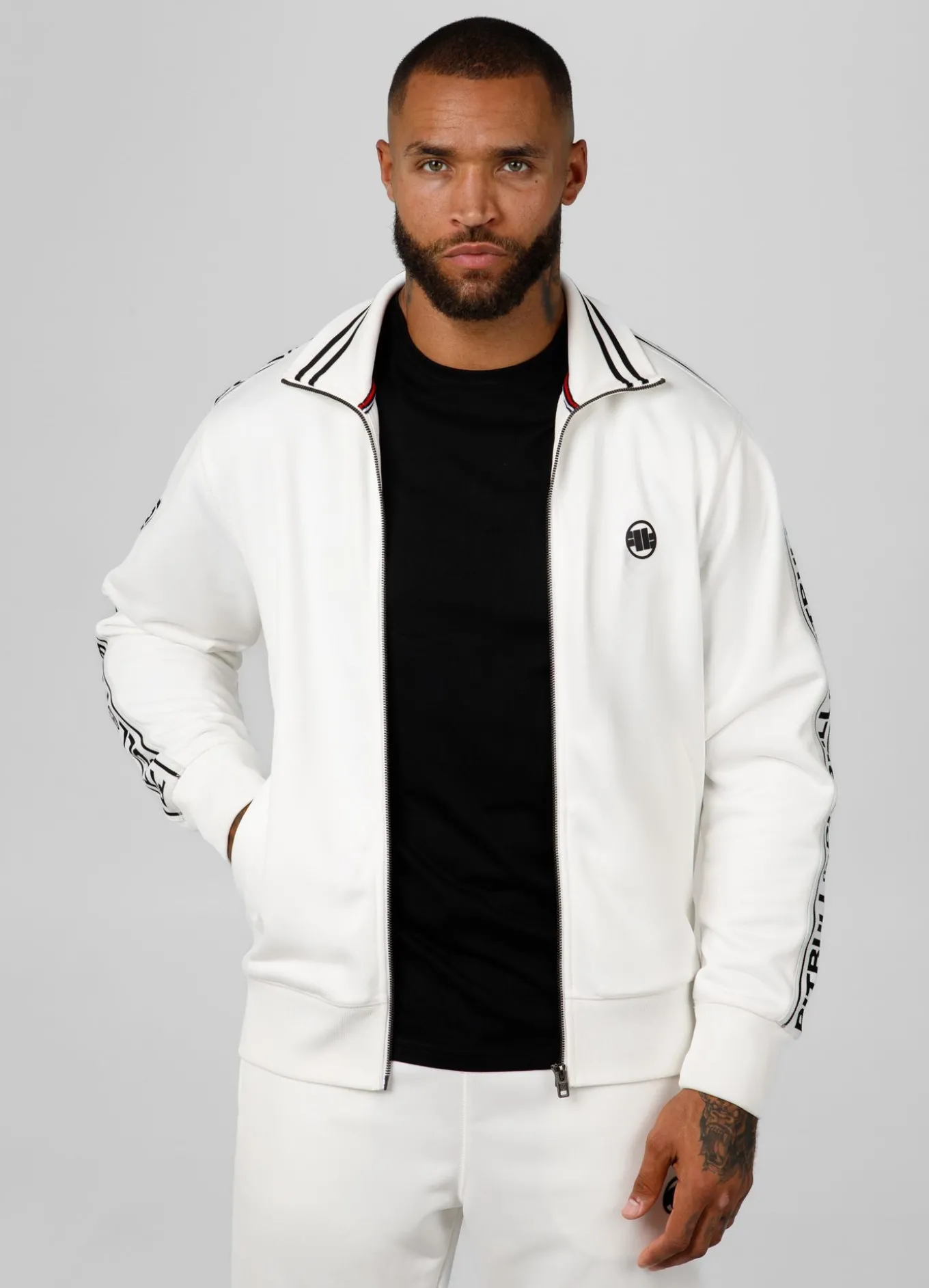 Men's Sweatjacket Oldschool Tape Logo