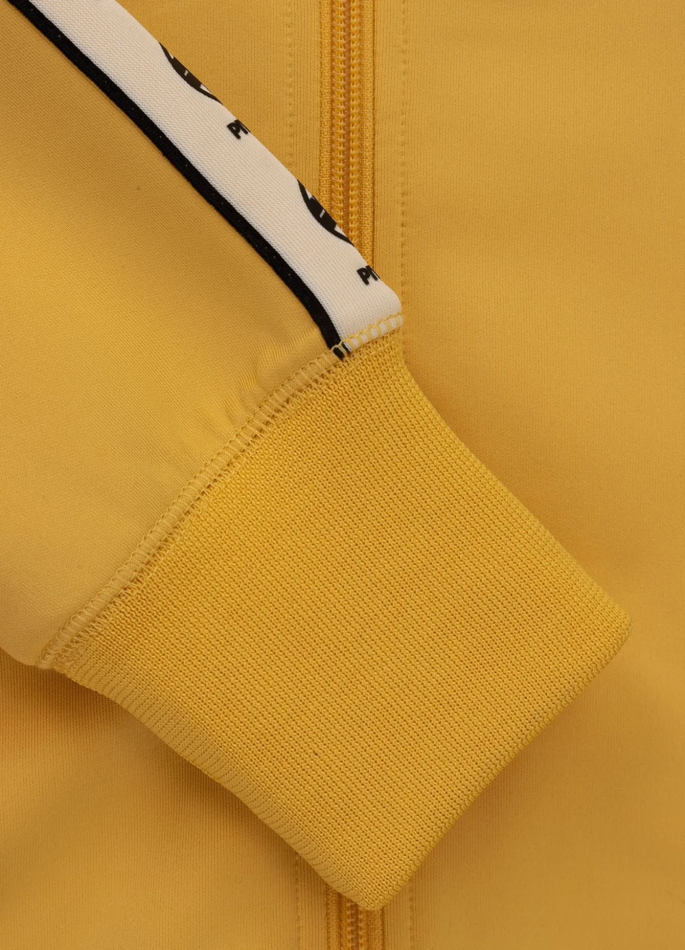 Men's Sweatjacket Oldschool POWERS - Pale Yellow