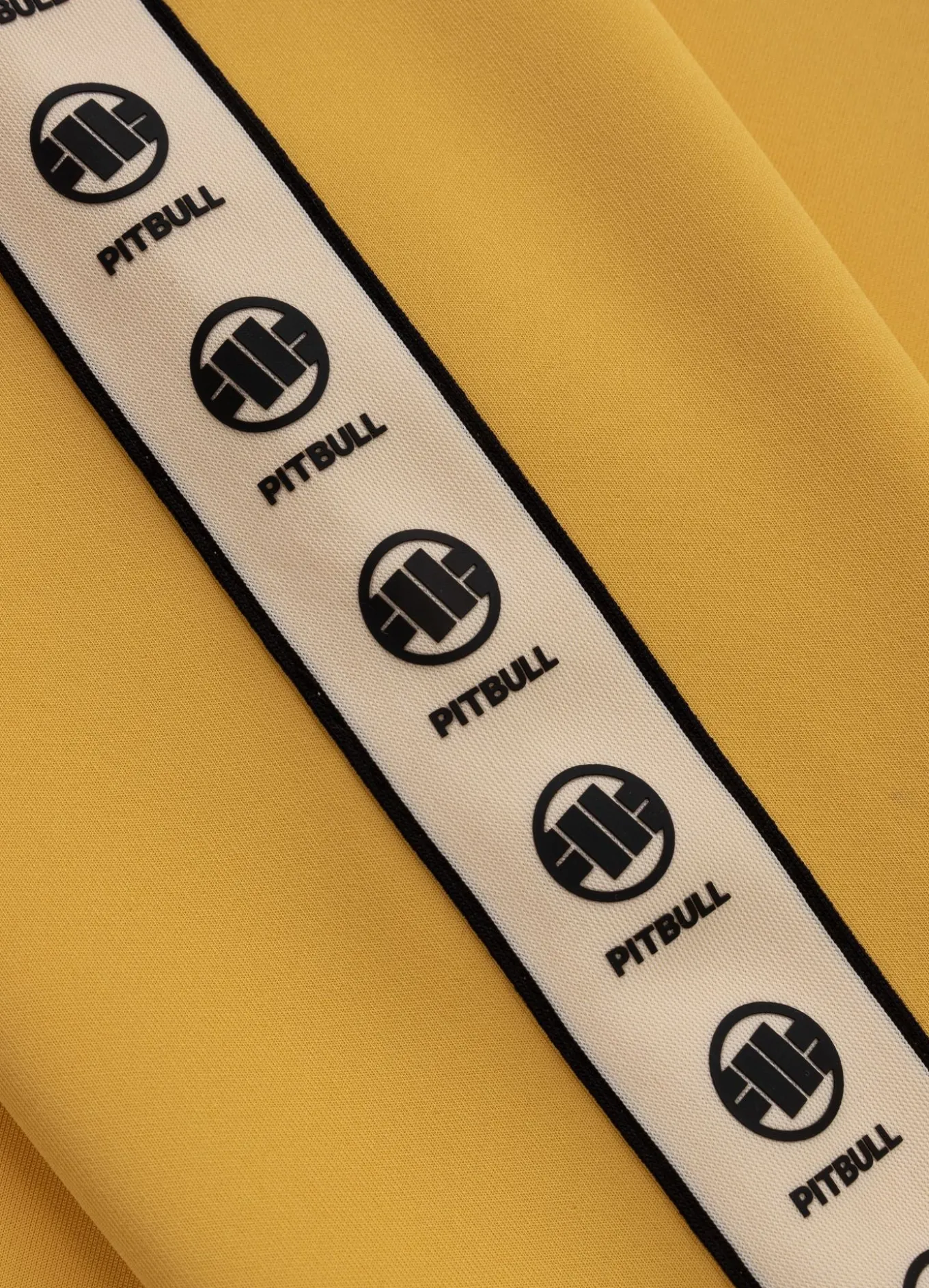 Men's Sweatjacket Oldschool POWERS - Pale Yellow