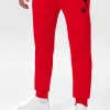Men's Sweatpants DOGWOOD - Fluo red