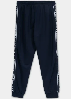 Men's Sweatpants Oldschool Tape Logo - Navy