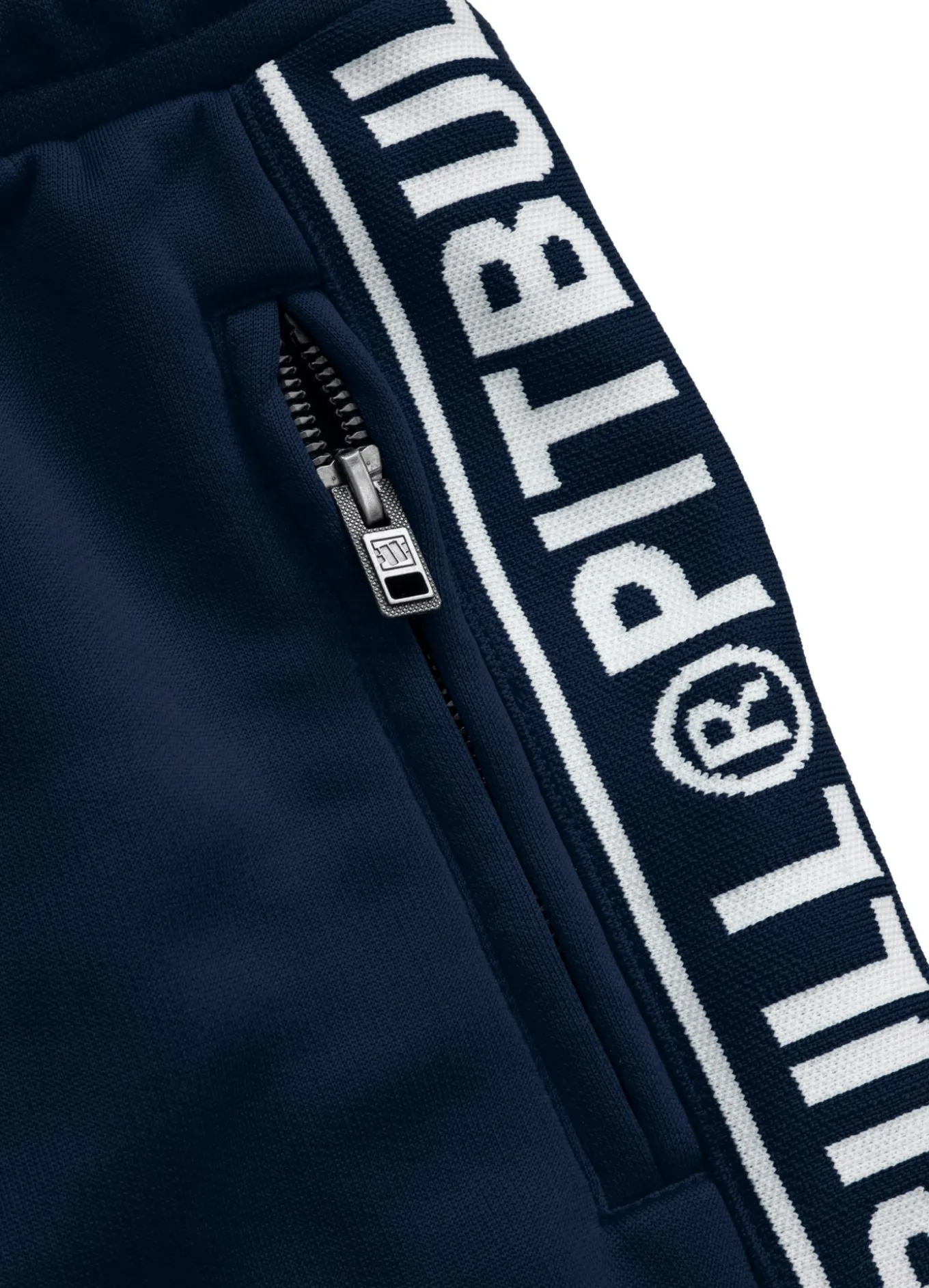 Men's Sweatpants Oldschool Tape Logo - Navy