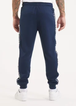 Men's Sweatpants Oldschool Tape Logo - Navy