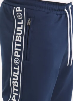 Men's Sweatpants Oldschool Tape Logo - Navy