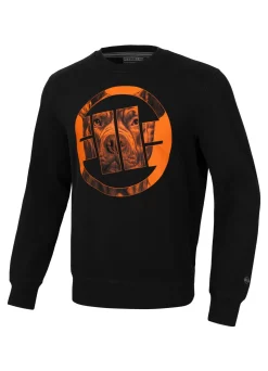 Men's Sweatshirt Orange Dog 24