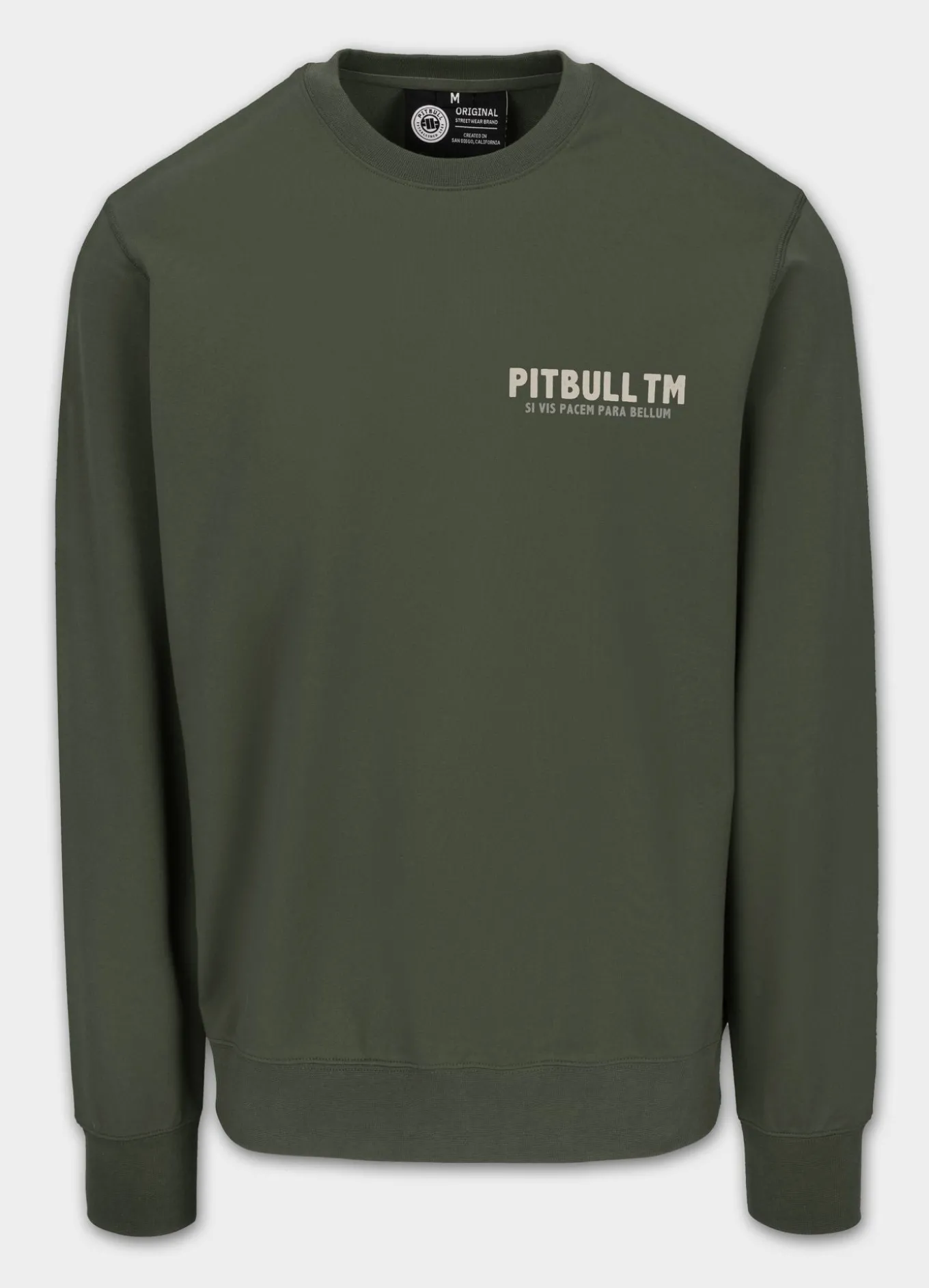 Men's Sweatshirt PARA BELLUM - Dark green