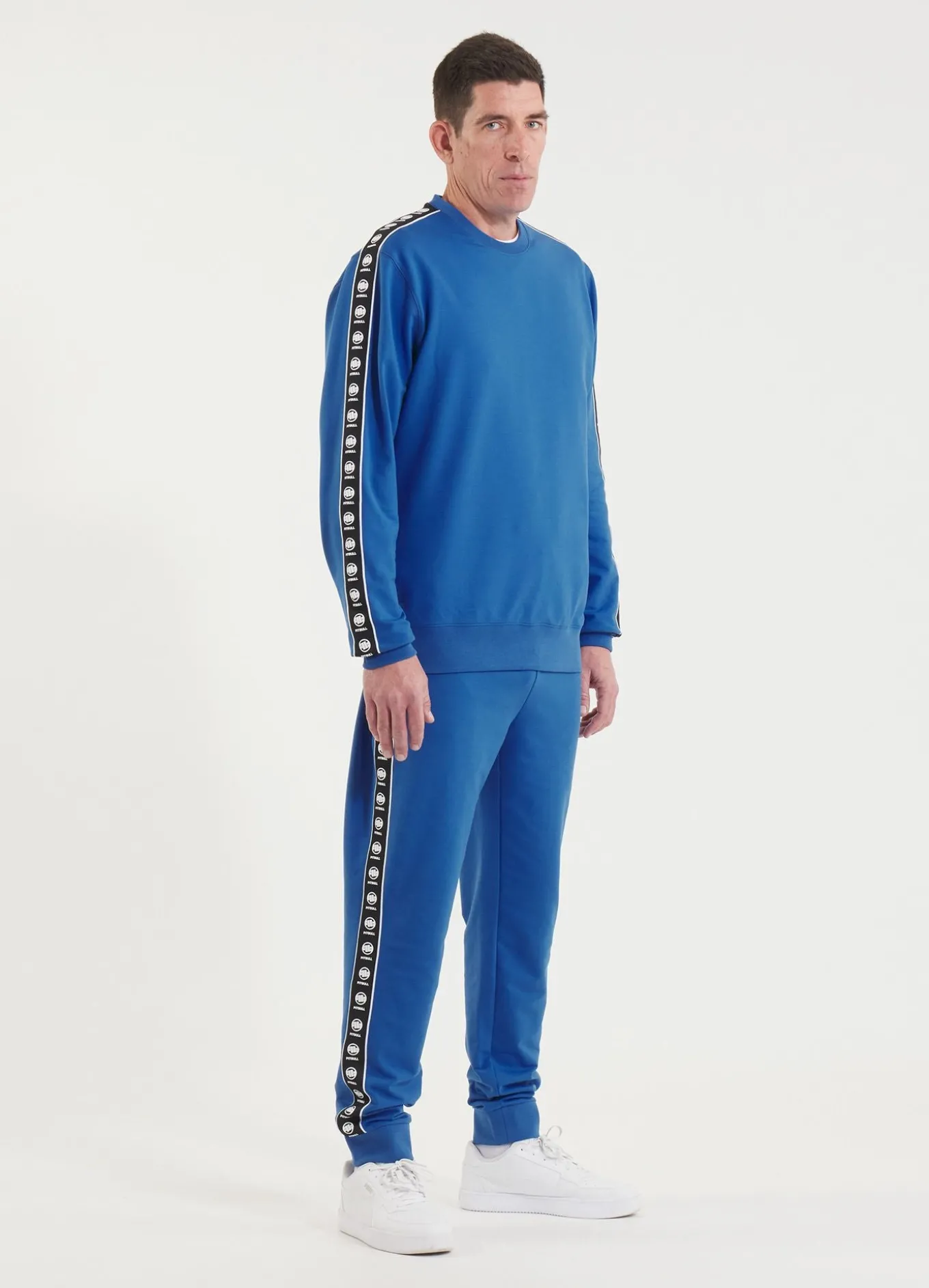 Men's Sweatshirt TAPE NUGGET - Electric blue