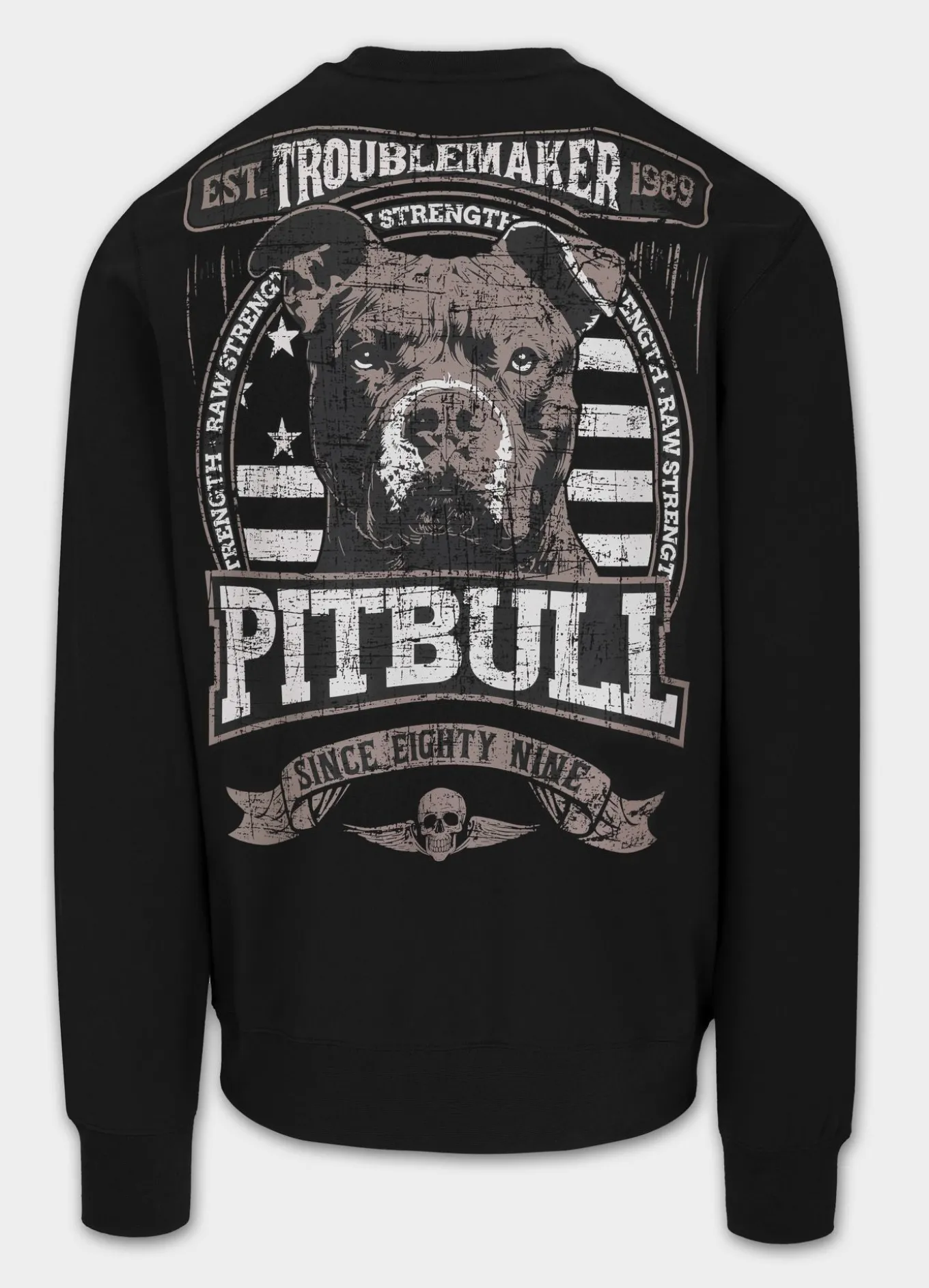 Men's Sweatshirt TROUBLEMAKER - Black