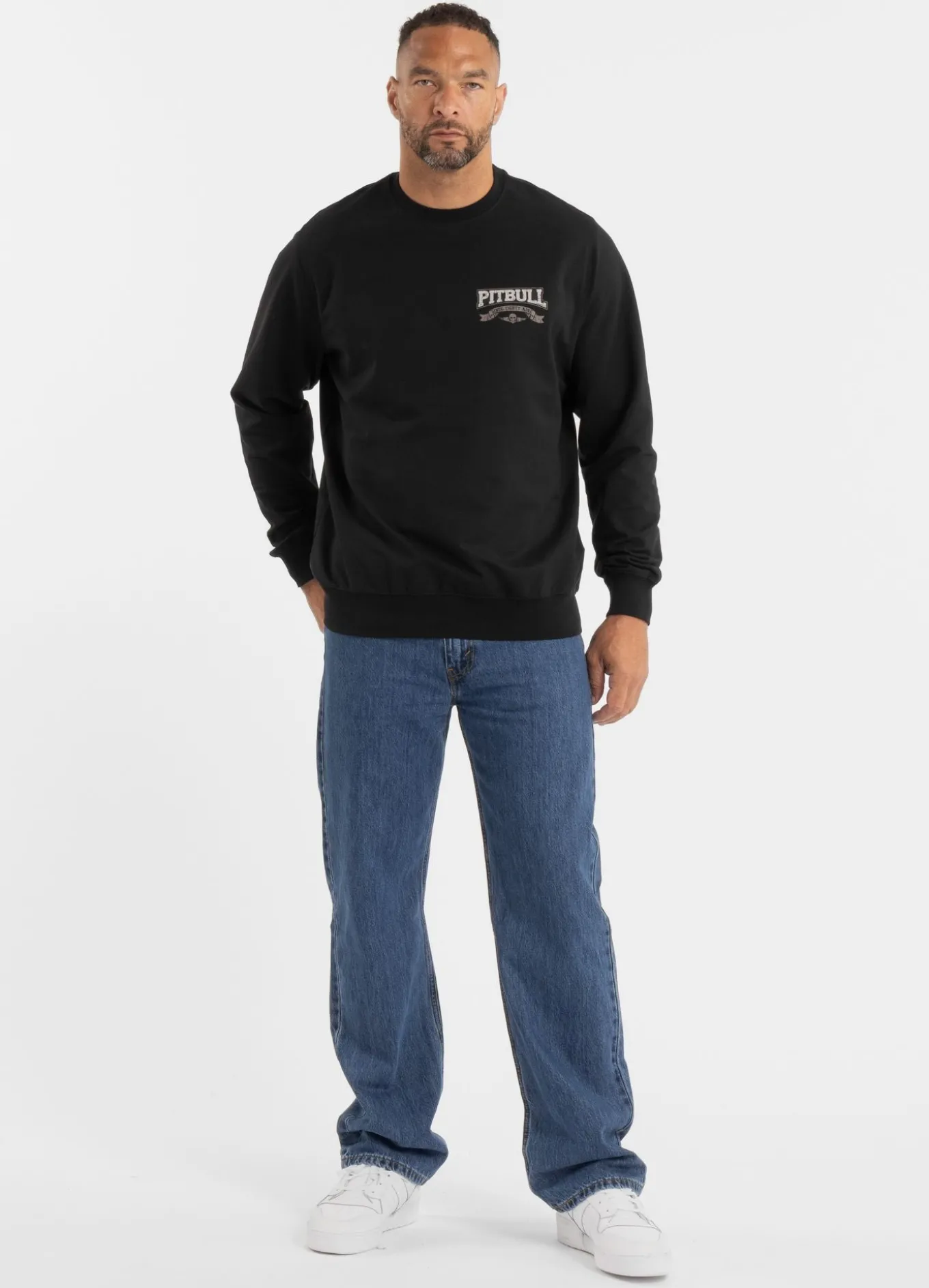 Men's Sweatshirt TROUBLEMAKER - Black