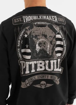 Men's Sweatshirt TROUBLEMAKER - Black