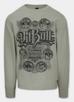 Men's Sweatshirt Washed MULTISPORT - Gray Harbour