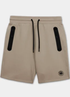 Men's Sweatshorts DOGWOOD - Dark sand
