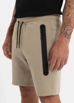 Men's Sweatshorts DOGWOOD POCKET - Dark Sand