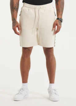 Men's Sweatshorts Oldschool POWERS - Offwhite