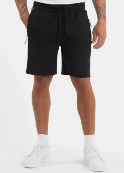 Men's Sweatshorts Oldschool POWERS - Black