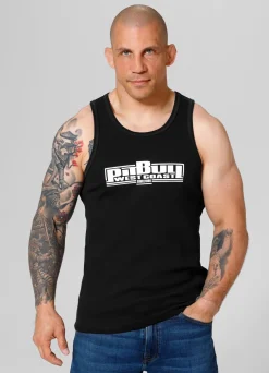 Men's Tank Top Rib BOXING - Black