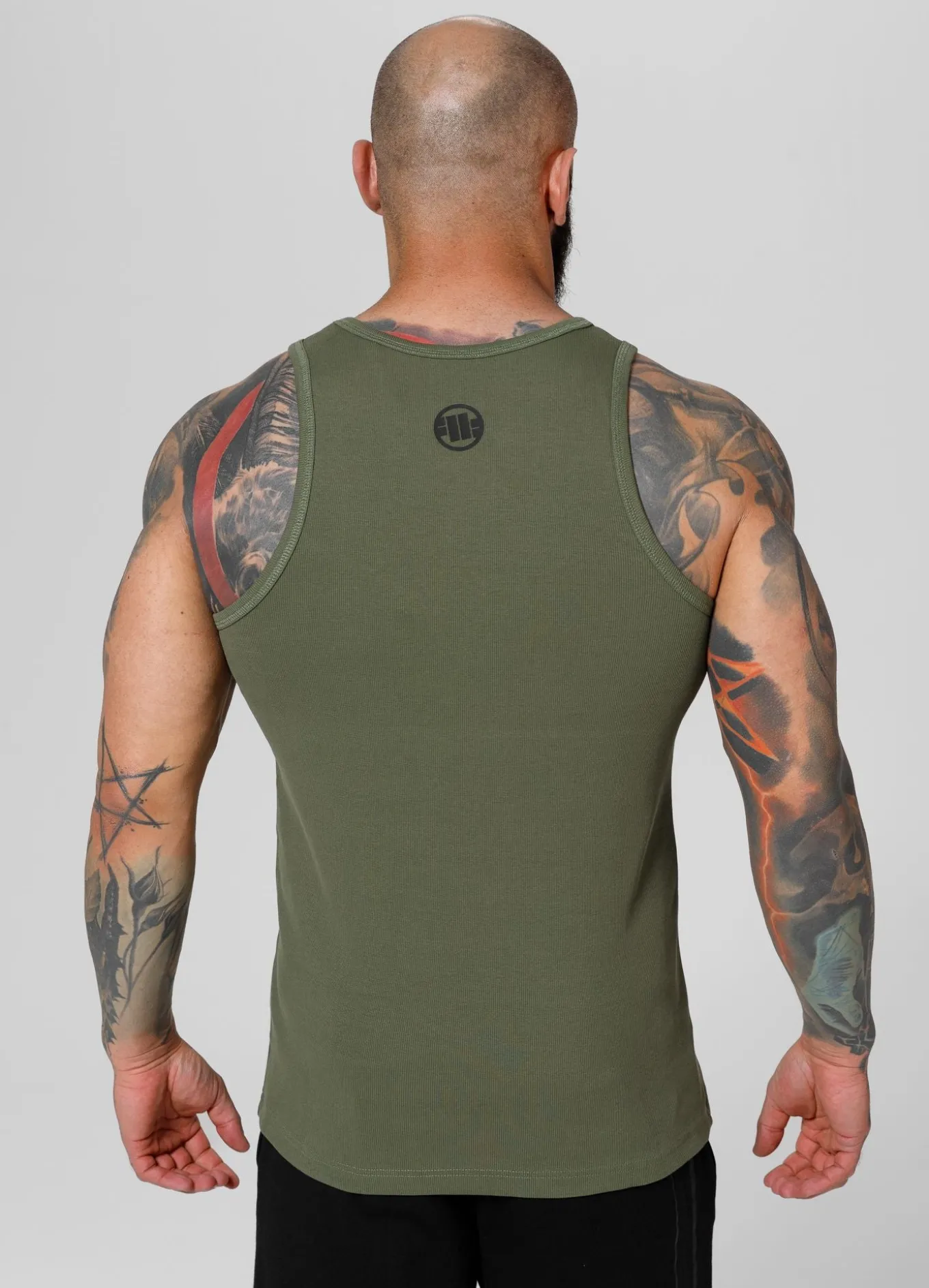 Men's Tank Top Rib BOXING - Olive