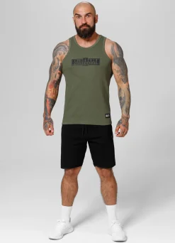 Men's Tank Top Rib BOXING - Olive