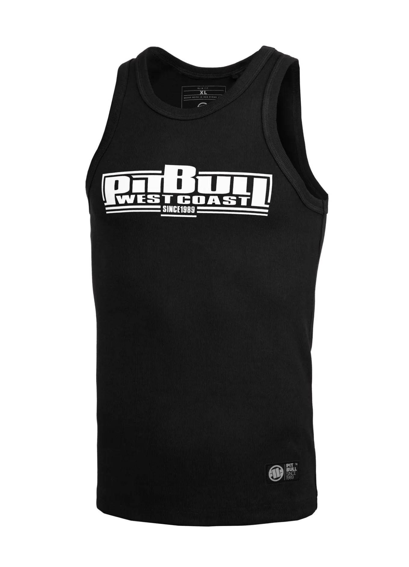 Men's Tank Top Rib BOXING - Black
