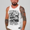 Men's Tank Top Slim Fit Drive - White