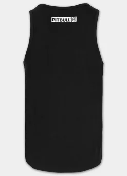 Men's Tank Top Slim Fit Hilltop - Black