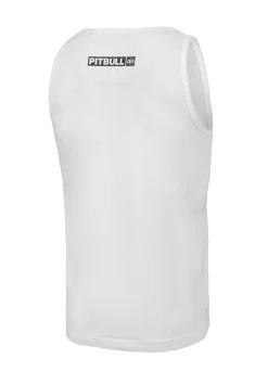 Men's Tank Top Slim Fit Hilltop - White