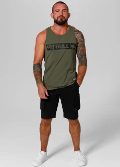 Men's Tank Top Slim Fit Hilltop - Olive