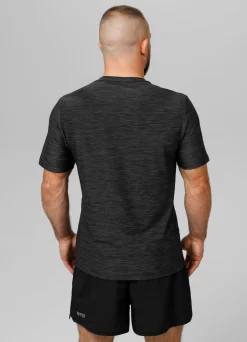 Men's T-Shirt Casual Sport Hilltop - Black Melange