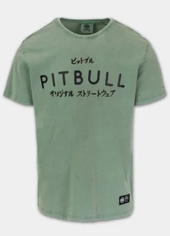 Men's T-Shirt Denim Washed BRAVERY - Green