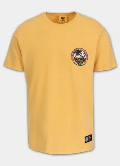 Men's T-Shirt Denim Washed OCEANSIDE - Yellow