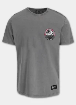 Men's T-Shirt Denim Washed OCEANSIDE - Gray