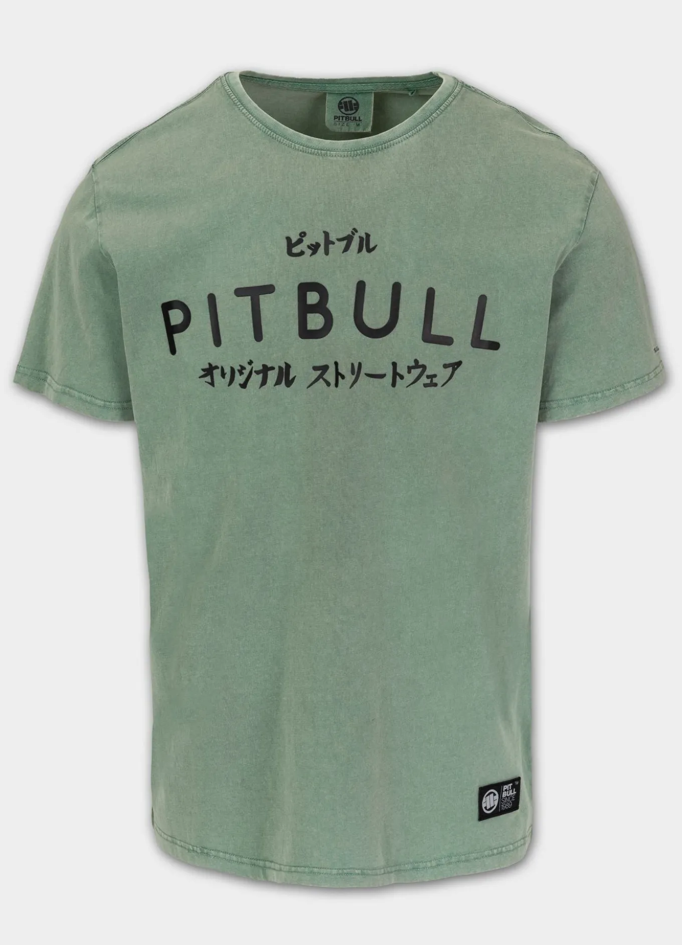 Men's T-Shirt Denim Washed BRAVERY - Green