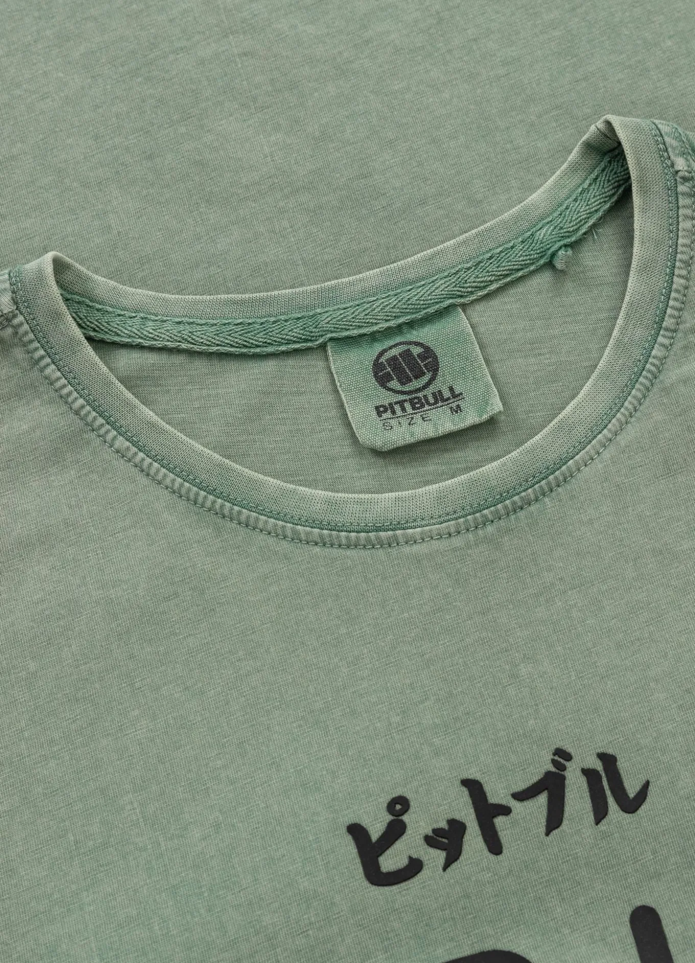 Men's T-Shirt Denim Washed BRAVERY - Green