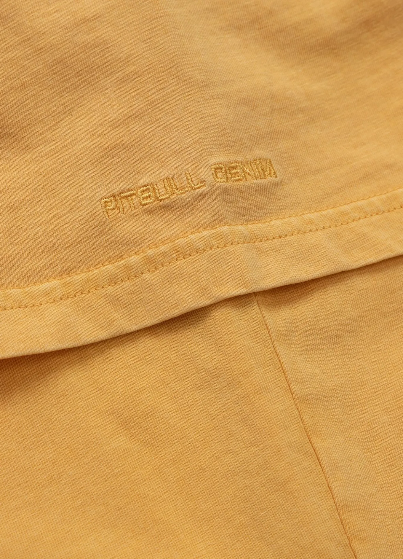 Men's T-Shirt Denim Washed OCEANSIDE - Yellow
