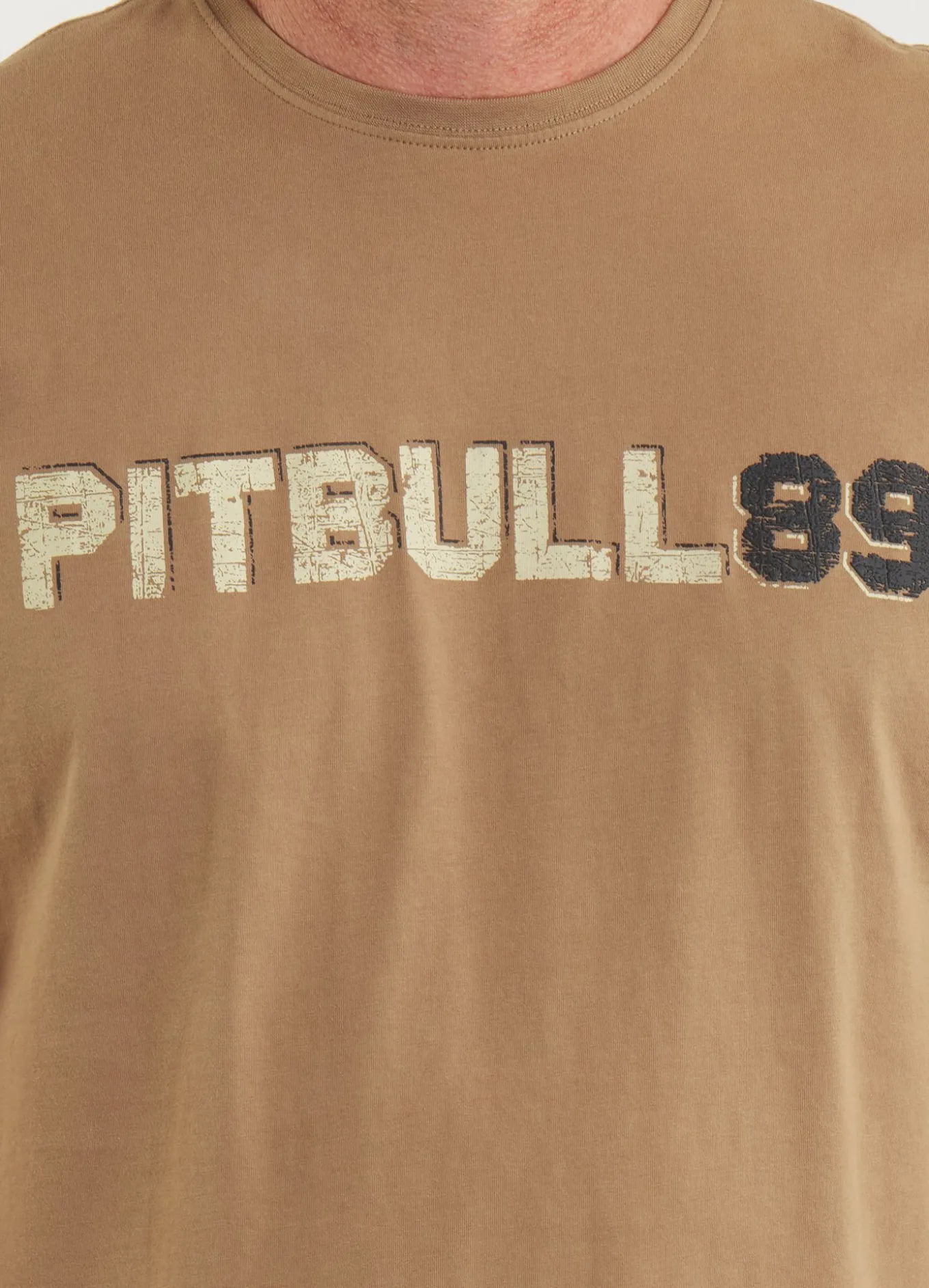 Men's T-Shirt DOG 89 - Coyote brown