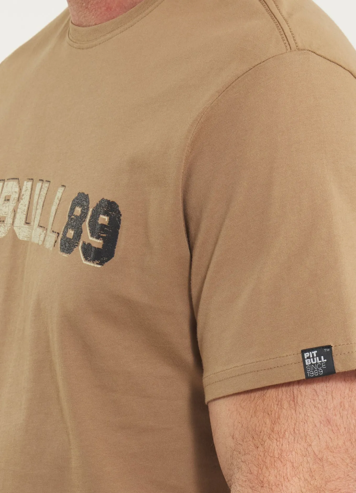 Men's T-Shirt DOG 89 - Coyote brown