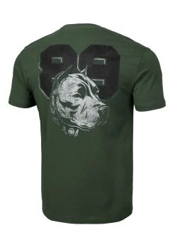 Men's T-Shirt DOG 89 - Dark green