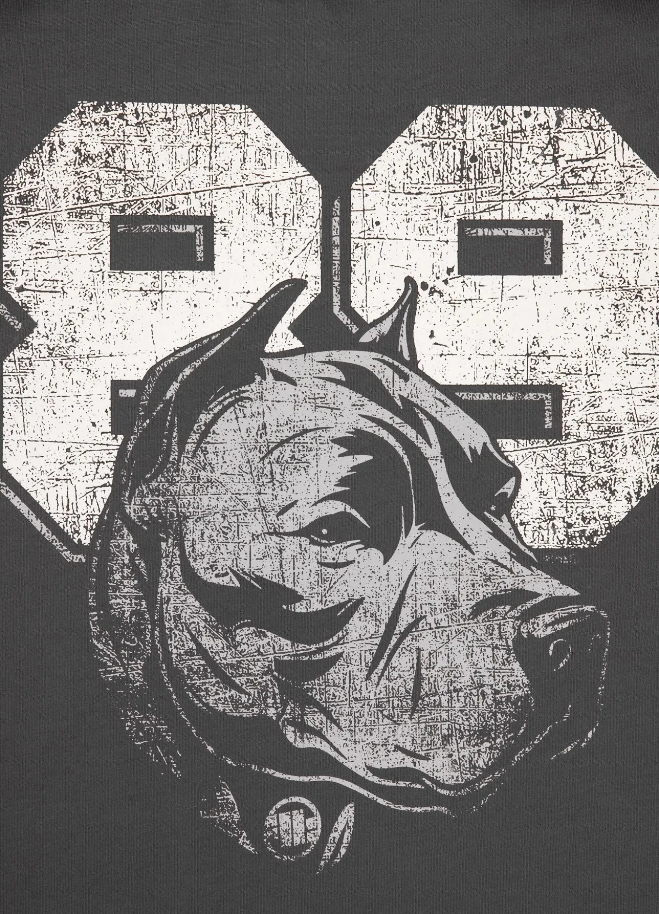 Men's T-Shirt DOG 89 - Graphite